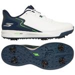 Skechers Schuhe mit Spikes Go Golf Elite Vortex Rival White Navy Präsentation