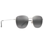 Maui Jim Sonnenbrille Olali Asian Fit Argent Brillant Noir Gris Neutre MauiPure Präsentation