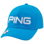 Ping Cap Ping Ball Marker Cap Process Blue Präsentation