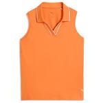 Puma Golf Polohemde W Cloudspun Ess SL Polo Melon Glow Präsentation