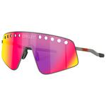 Oakley Sonnenbrille Sutro Ti Sweep Matte Gunmetal Prizm Road Präsentation