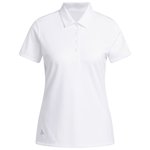 adidas Polohemde W Performance Sld Short Sleeve White Präsentation