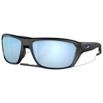 Oakley Sonnenbrille Split Shot Matte Black Prizm Deep Water Polarized Präsentation