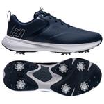 Footjoy Chaussures avec spikes Qualifier Pageant Blue Blue Silver Présentation