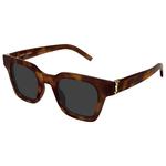 Saint Laurent Lunettes de soleil SL M157 003 Medium Havana Grey Présentation