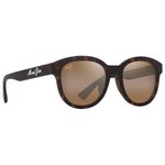 Maui Jim Sonnenbrille Ihupani Asian Fit Havane Foncé Mat Bronze Hcl MauiPure Präsentation