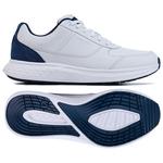 Footjoy Chaussures sans spikes Hampton White Navy Présentation