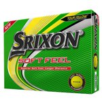 Srixon Balles neuves Soft Feel 12 Yellow Présentation
