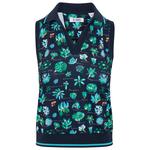 Original Penguin Polohemde Textbook Floral SL Black Iris Präsentation