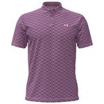 Under Armour Polohemde T2G Printed Mauve Pink Purple Echo White Präsentation