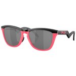 Oakley Frogskins Matte Black Neon Pink Prizm Black 