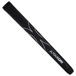 TourDri Grip Putter PU Putter Grip Black Silver Présentation