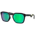 Oakley Sonnenbrille Hstn Sq Oakley x Aston Martin Aramco F1 Team Matte Black Ink Prizm Jade Präsentation