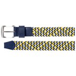 Footjoy Ceinture Braided Belt Navy White Taxi Présentation
