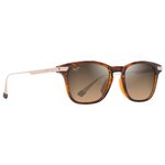 Maui Jim Lunettes de soleil Mana'olana Havane Foncé Brillant Doré Bronze Hcl MauiBrilliant Présentation