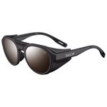 Bollé Sonnenbrille Ascender Black Matte Solace4 Brown Gun Präsentation