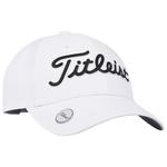 Titleist Cap Players Performance Ball Marker White Black Präsentation