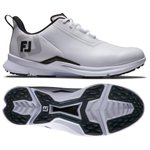 Footjoy Chaussures sans spikes Fuel White White Grey Présentation