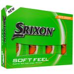 Srixon Neue Golfbälle Soft Feel 14 Brite Orange Präsentation