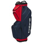 Cobra Sacs chariot serie Ultralight Pro Cart Club Navy Strong Red Présentation