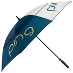 Ping Regenschirm Ladies G Le3 Umbrella Navy Gold Präsentation