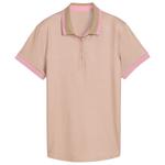 Puma Golf Polohemde W Cloudspun Micro Spark Short Sleeve Ice Coffee Präsentation
