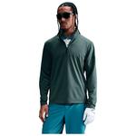 Nike Dri Fit Victory Half Zip Top Vintage Green 
