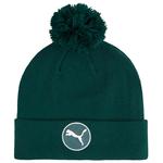 Puma Golf Mütze Wrmlbl Removable Pom Beanie Green Präsentation