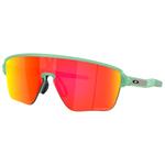 Oakley Sonnenbrille Corridor Sq Matte Transparent Jade Prizm Ruby Präsentation