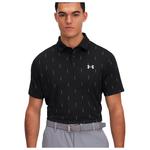 Under Armour Polohemde T2G Printed Polo Black Summit White Präsentation