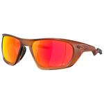 Oakley Sonnenbrille Lateralis Kylian Mbappé Matte Dark Amber Prizm Ruby Präsentation
