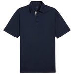 Puma Golf Pure Solid Polo Sleeve Deep Navy 
