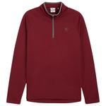 Puma Golf Pullover Waffle Fleece 1/4 Zip Ruby Shimmer Präsentation