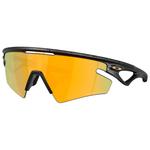 Oakley Sonnenbrille Sphaera Slash Matte Black Splatter Prizm 24K Präsentation