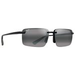 Maui Jim Sonnenbrille Laulima Noir Mat Neutral Grey MauiPure Präsentation