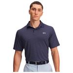 Under Armour Polo Drive Chill Printed Polo Midnight Navy Washed Navy Blue Calm Présentation