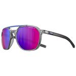 Julbo Sonnenbrille Slack Translucide Brillant Gris Bleu Foncé Noir Präsentation