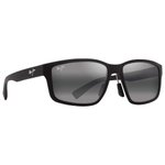 Maui Jim Sonnenbrille Walewaha Asian Fit Matte Black Neutral Grey Mineral Superthin Präsentation
