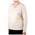 Chiberta Pullover Zahia Ecru Präsentation