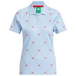 adidas Originals Polohemde F Novelty Polo W Clear Sky Präsentation