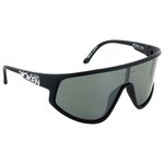Moken Vision Sonnenbrille Rockett Black Grey Silver Polarized Präsentation