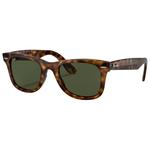 Ray Ban Sonnenbrille RB4340 Wayfarer Ease Polished Light Havana Green G-15 Präsentation