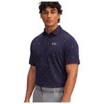Under Armour Polohemde Playoff 3.0 Printed Polo Midnight Navy Steel Präsentation
