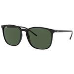 Ray Ban Sonnenbrille RB4387 Polished Black Green G-15 Präsentation