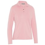Callaway Golf Polo Thermal LS Fleece Back Jersey Polo Pink Nectar Présentation