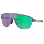Oakley Sonnenbrille Corridor Matte Grey Ink Prizm Jade Präsentation