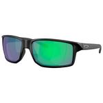 Oakley Sonnenbrille Gibston XL Matte Black Prizm Jade Präsentation