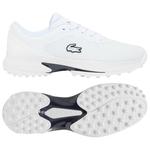 Lacoste Schuhe ohne Spikes Golf Point V2 White Navy Präsentation