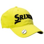 Srixon Casquettes Magnetic Ball Marker Cap Yellow Black - AJUSTABLE Présentation