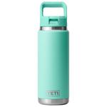 Yeti Gourde Rambler 26 Oz (760ml) Straw Bottle Seafoam Présentation